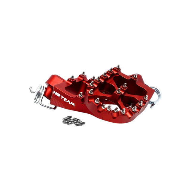 Repose-pieds en Ergal Husaberg 501 FE (13-14) rouges DS98.0795R