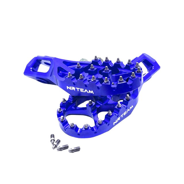 Repose-pieds en Ergal KTM 150 EXC (24-25) bleu DS98.7925B