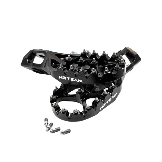 Repose-pieds en Ergal Husqvarna 250 TE (24-26) noires DS98.7925N