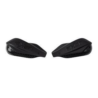 Paire de protège-mains fermés Exed pour guidon 28,6 mm noirs