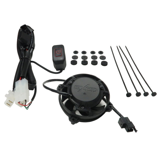 Universal radiator fan kit manual Exed EX-RFS-UN-SR