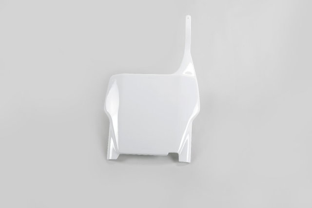 Plaque numéro avant Honda CR 250 (04-07) blanche* HO03633-041