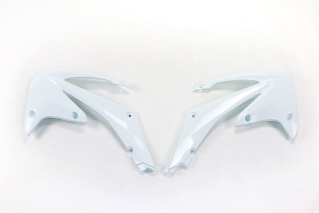 Coques de Radiateur Honda CRF 250 R (10-13) blancs HO04637-041
