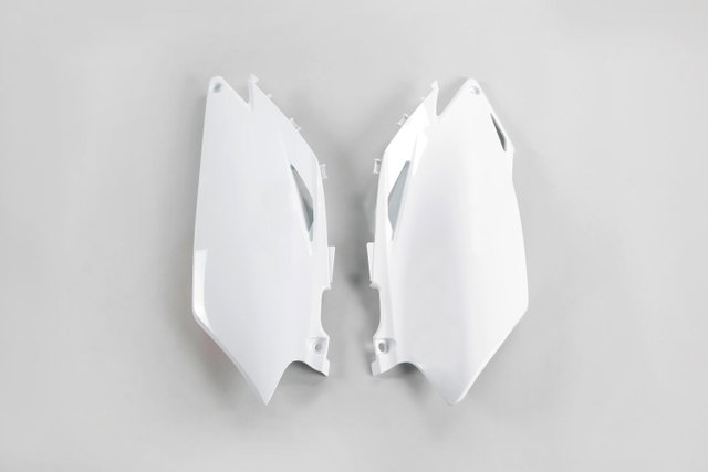 Plaques latérales porte-numéro Honda CRF 250 R (10) blancs* HO04638-041