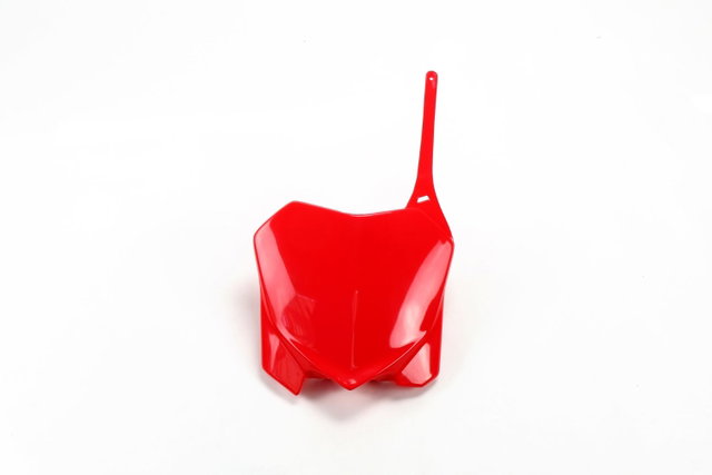 Plaque numéro avant Honda CRF 450 R (09-12) rouge HO04639-070