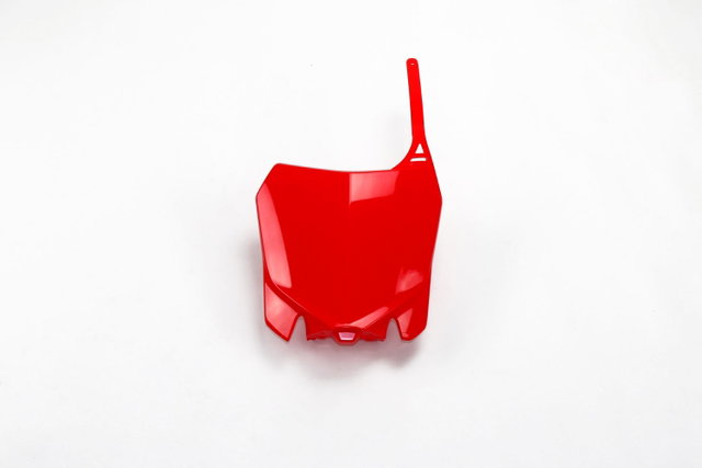 Plaque numéro avant Honda CRF 450 R (13-16) rouge HO04656-070