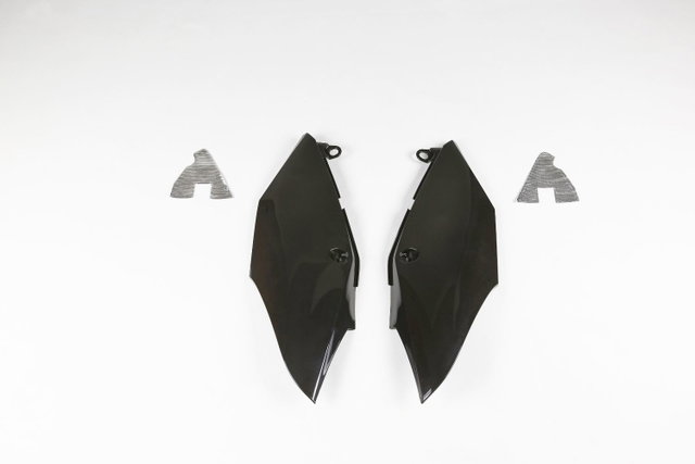 Plaques latérales porte-numéro Honda CRF 250 RX (19-21) noirs HO04684-001