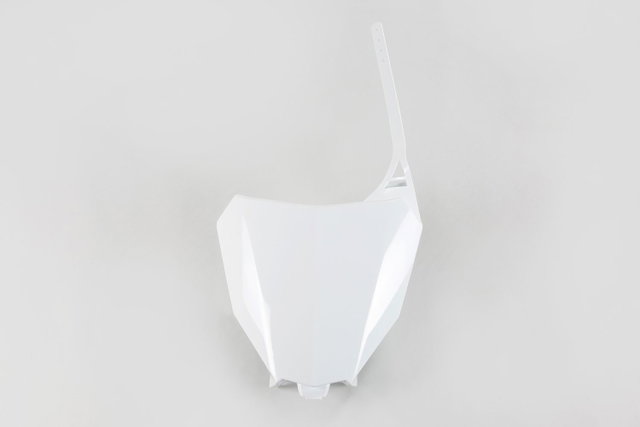 Plaque numéro avant Honda CRF 250 R (18-21) blanche* HO04686-041