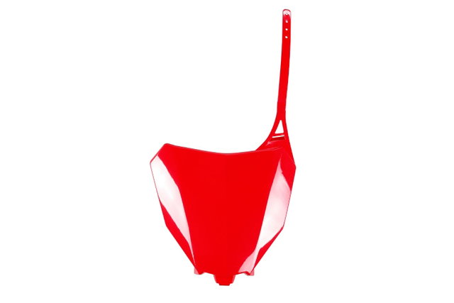 Plaque numéro avant Honda CRF 250 R (18-21) rouge HO04686-070