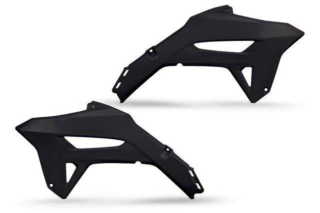 Coques de Radiateur Honda CRF 250 R (22-24) noirs HO05605-001