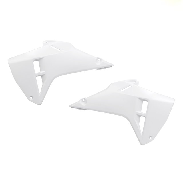 Coques de Radiateur Honda CRF 450 R (25-26) blancs HO05614-041