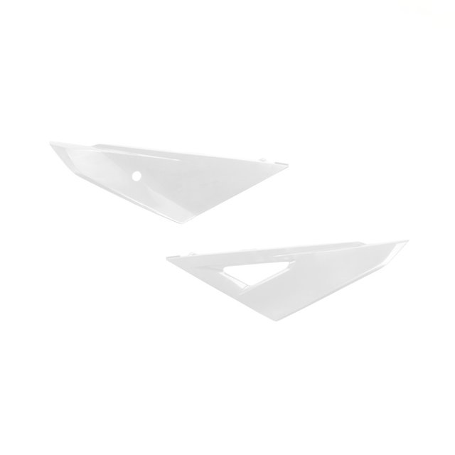 Side number plates Honda CRF 450 R (25-26) upper white HO05615-041