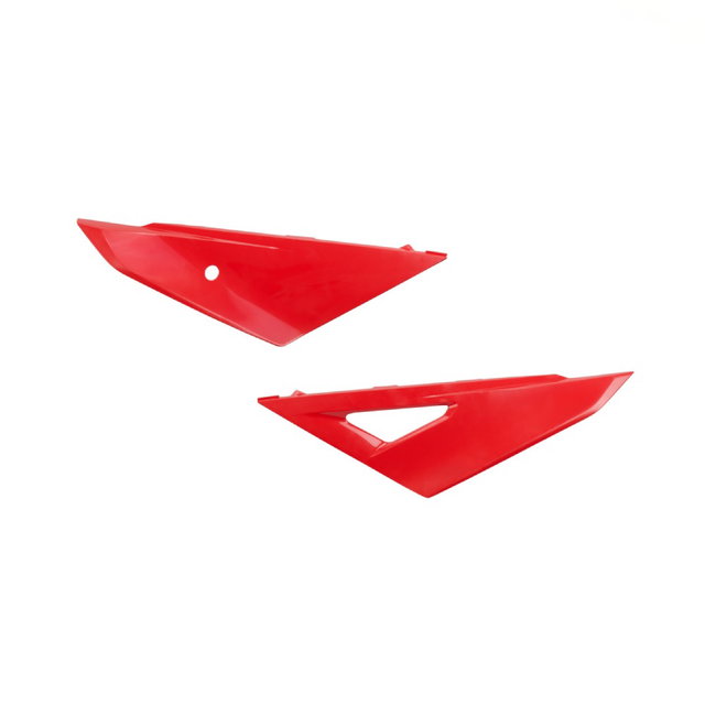 Plaques latérales porte-numéro Honda CRF 250 R (25-27) supérieurs rouges* HO05615-070