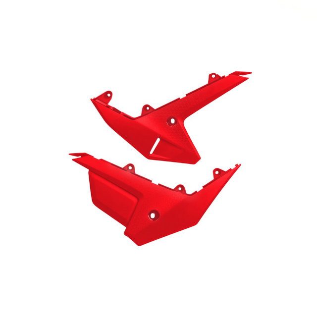 Plaques latérales porte-numéro Honda CRF 450 R (25-26) inférieurs rouges HO05616-070