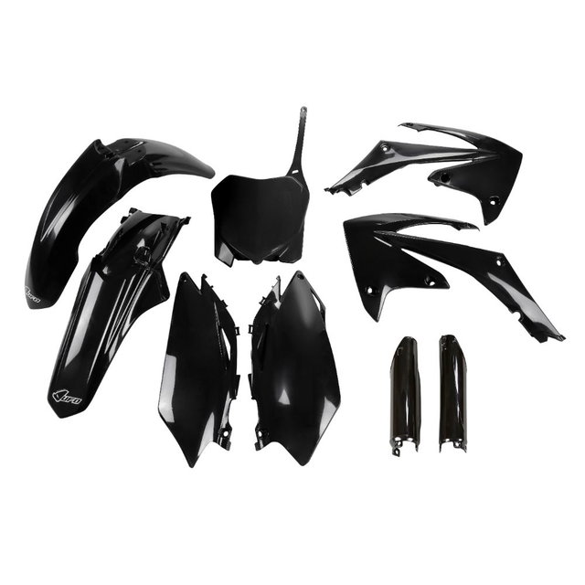 Kit plastiques Honda CRF 250 R (10) - couleur noir HOKIT113F-001