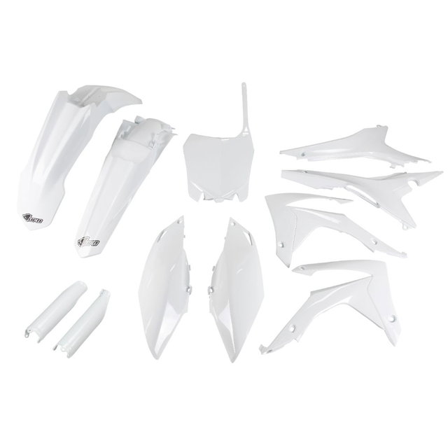 Kit plastiques Honda CRF 450 R (13-16) - couleur blanc HOKIT121F-041