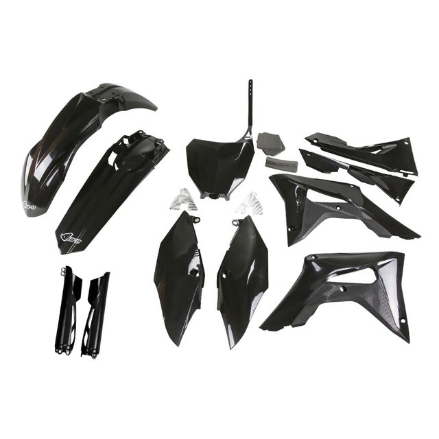 Kit plastiques Honda CRF 250 R (18-21) - couleur noir HOKIT123F-001