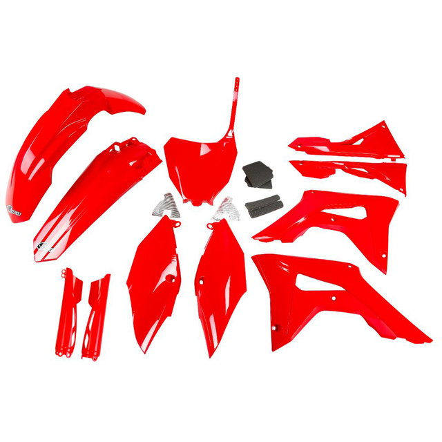 Kit plastiques Honda CRF 450 R (17-20) - couleur rouge HOKIT123F-070