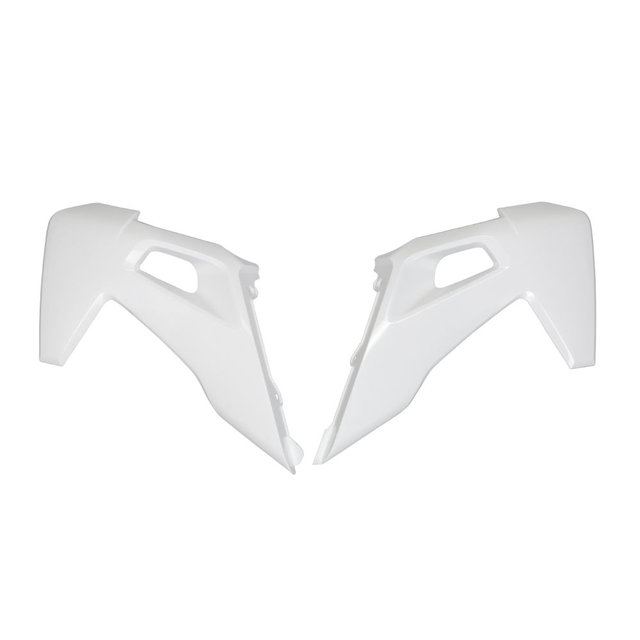 Coques de Radiateur Husqvarna 125 TC (19) blancs* HU03390-041