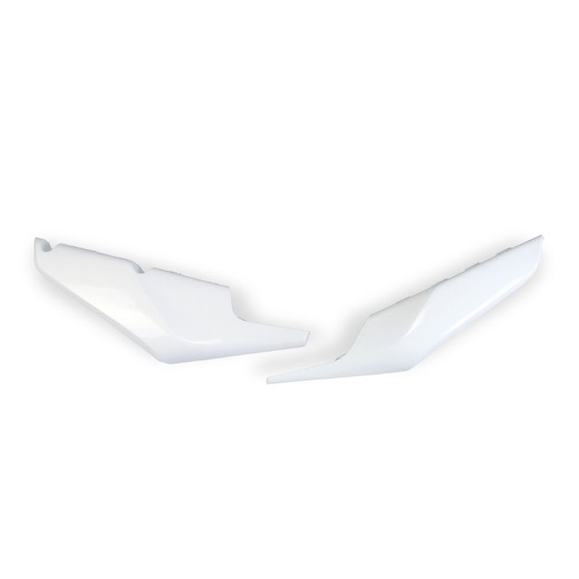 Plaques latérales porte-numéro Husqvarna 501 FE (20-23) inférieurs blancs* HU03392-040