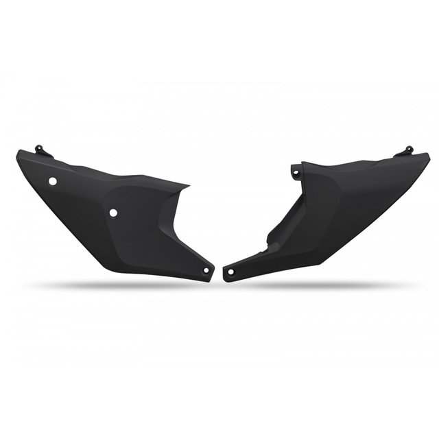 Plaques latérales porte-numéro Husqvarna 125 TC (23-26) noirs HU04309-001