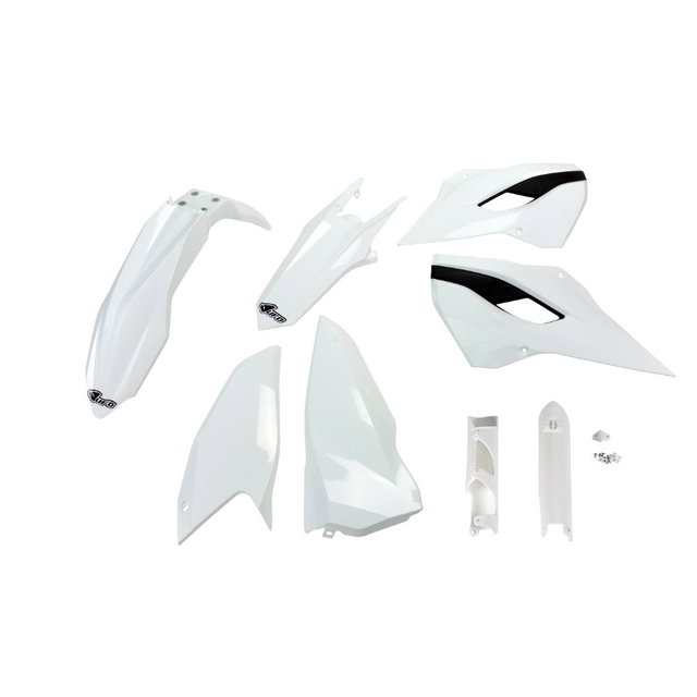Kit plastiques Husqvarna 501 FE (14) - couleur blanc HUKIT614F-041
