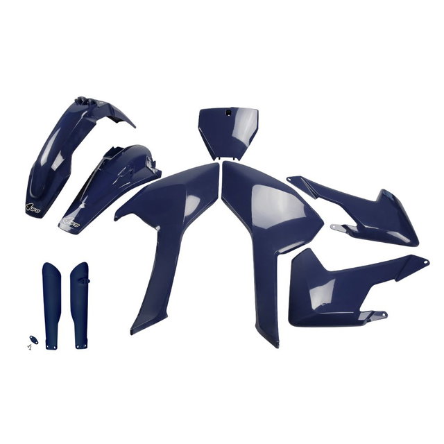 Kit plastiques Husqvarna 125 TC (16-18) - couleur bleu HUKIT616F-087