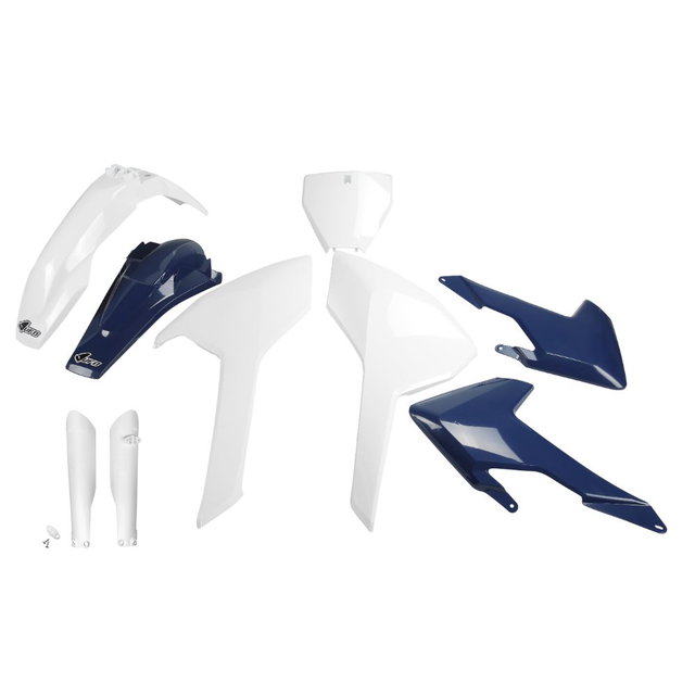 Kit plastiques Husqvarna 125 TC (16) - couleur OEM HUKIT616F-999