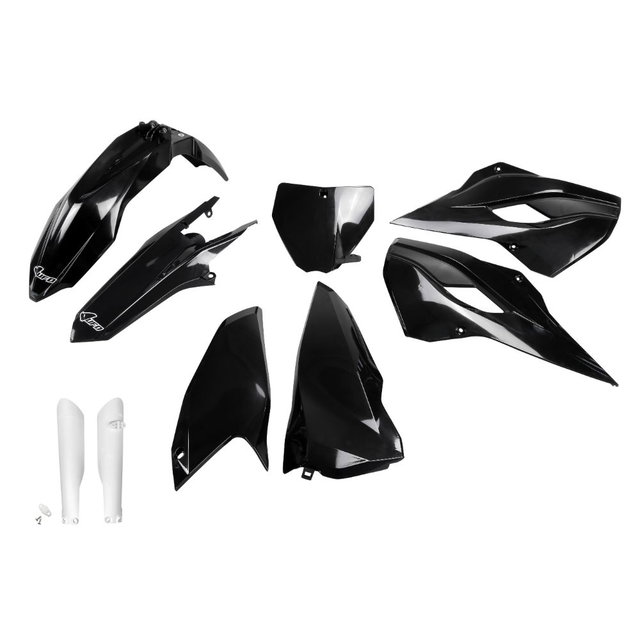Kit plastiques Husqvarna 250 TC (16) - couleur noir HUKIT617F-001