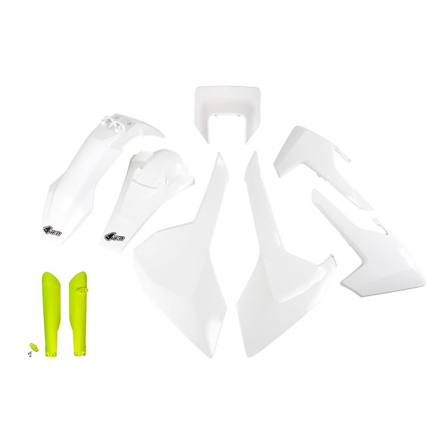 Kit plastiques Husqvarna 450 FE (19) - couleur OEM HUKIT621F-999W
