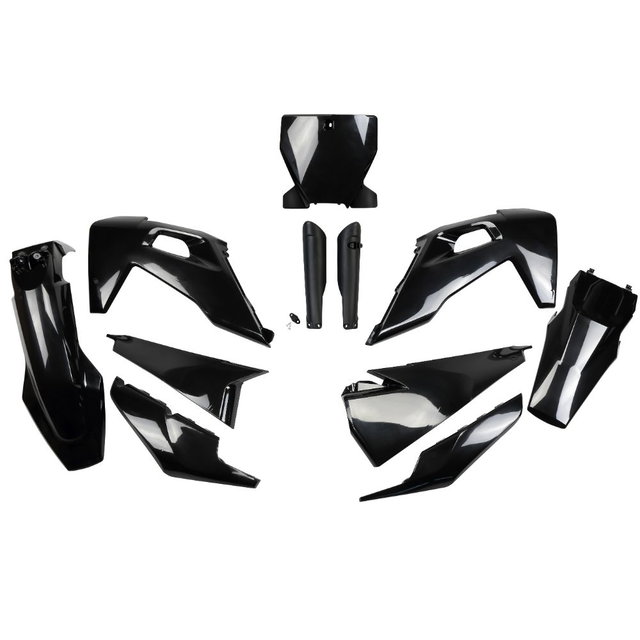 Kit plastiques Husqvarna 250 TC (19-22) - couleur noir HUKIT622F-001