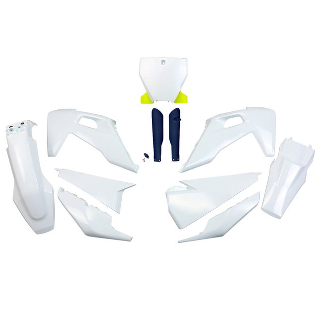 Kit plastiques Husqvarna 125 TC (22) - couleur OEM HUKIT622F-999W
