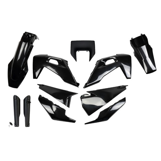 Kit plastiques Husqvarna 150 TE (20-23) - couleur noir HUKIT623F-001