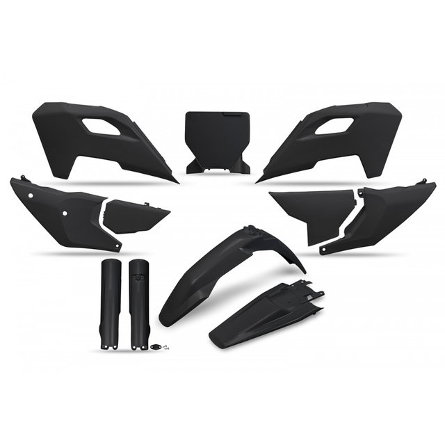 Kit plastiques Husqvarna 125 TC (23-24) - couleur noir HUKIT626F-001