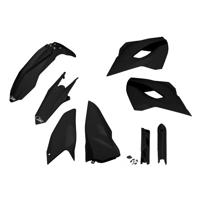 Kit plastiques Husqvarna 450 FE (15) - couleur noir HUKIT629F-001
