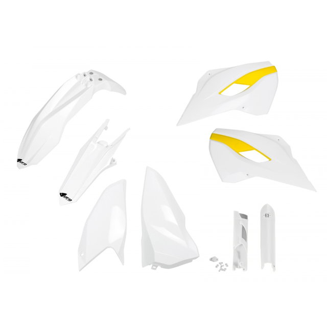 Kit plastiques Husqvarna 501 FE (15) - couleur blanc HUKIT629F-041