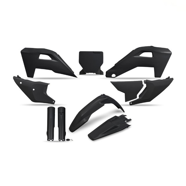 Kit plastiques Husqvarna 250 TC (25-26) - couleur noir HUKIT630F-001