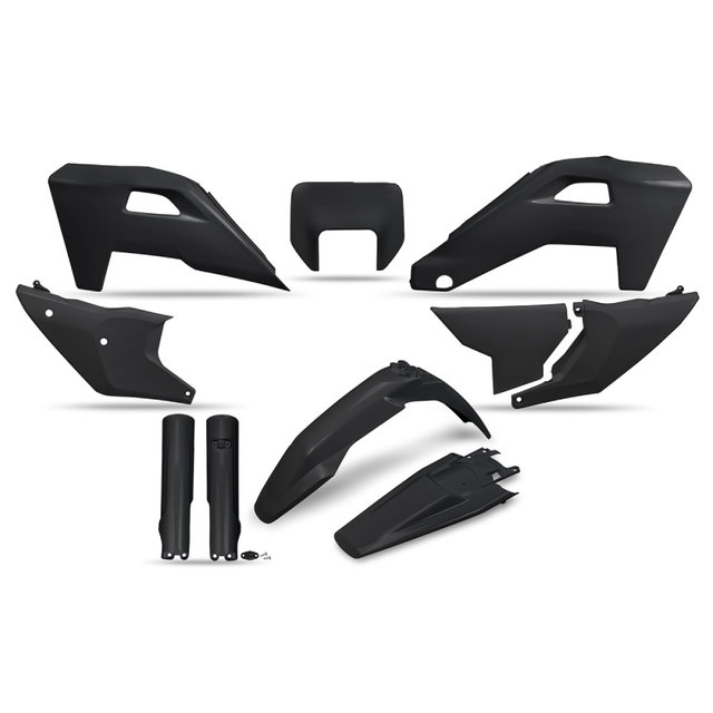 Kit plastiques Husqvarna 250 FE (26) - couleur noir HUKIT631F-001