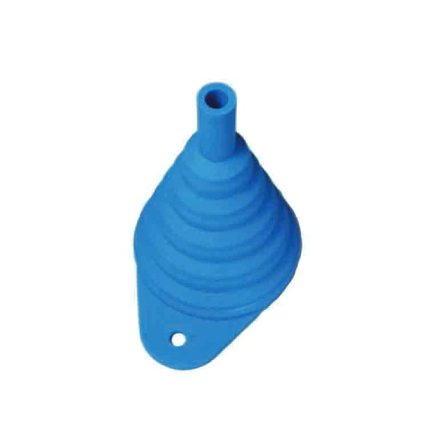 Entonnoir silicone pliable bleu ISP.B