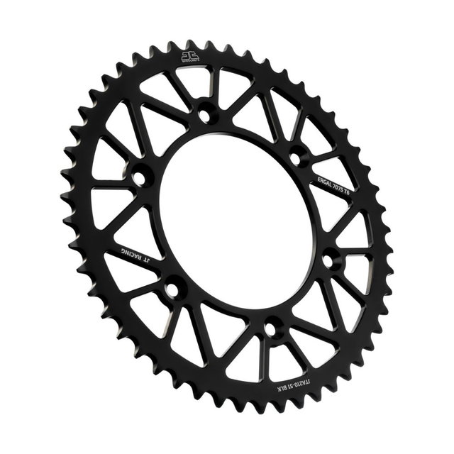 Couronne arrière JT ergal Beta RR 250 (13-27) 51 dents noir JTA210.51BLK