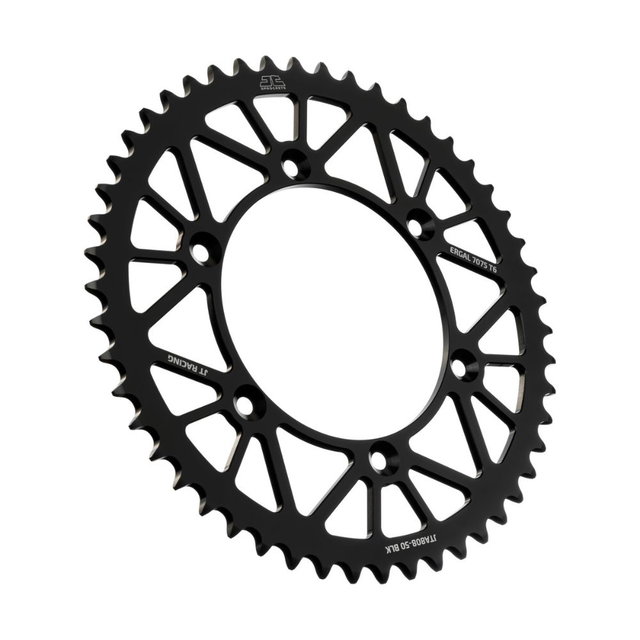 Couronne arrière JT ergal Suzuki RMZ 450 (05-26) 50 dents noir JTA808.50BLK