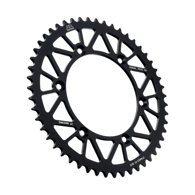 Couronne arrière JT ergal Beta RR 450 (05-12) 51 dents noir JTA822.51BLK