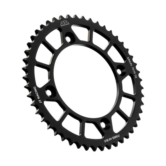 Rear sprocket JT ergal KTM 85 SX (03-27) 49 teeth pitch 428 black JTA895.49BLK