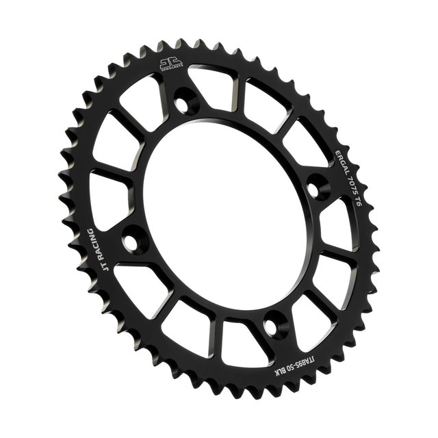 Couronne arrière JT ergal KTM 85 SX (03-27) 50 dents pas 428 noir JTA895.50BLK