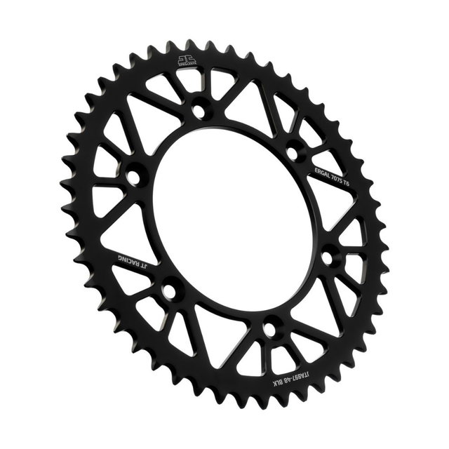 Couronne arrière JT ergal Husqvarna 300 TE (14-27) 48 dents noir JTA897.48BLK
