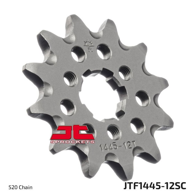 Pignon avant JT Kawasaki KX 125 (94-08) 12 dents anti-boue JTF1445.12SC