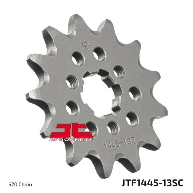 Pignon avant JT Kawasaki KX 125 (94-08) 13 dents anti-boue JTF1445.13SC