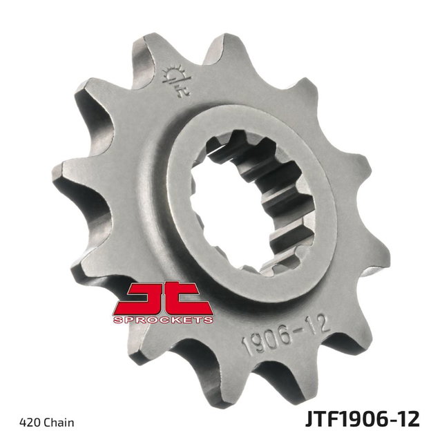 Pignon avant JT KTM 65 SX (03-23) 12 dents pas 420 JTF1906.12