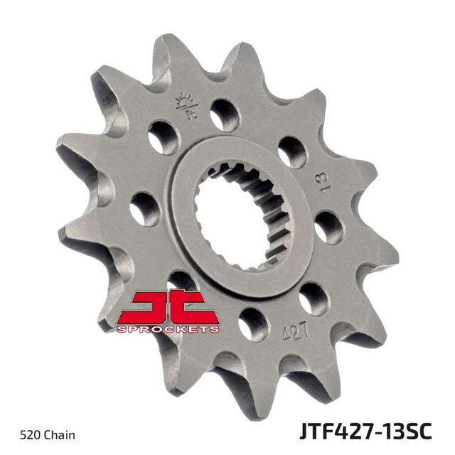 Pignon avant JT Suzuki RM 125 (89-12) 13 dents anti-boue JTF427.13SC