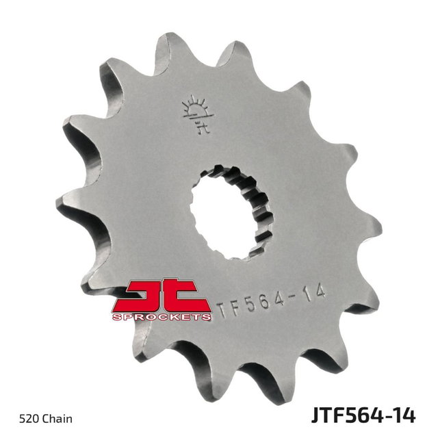 Pignon avant JT Yamaha YZ 125 (87-04) 14 dents JTF564.14